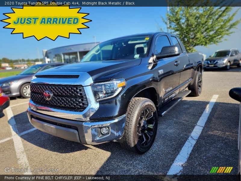 Midnight Black Metallic / Black 2020 Toyota Tundra SR5 Double Cab 4x4