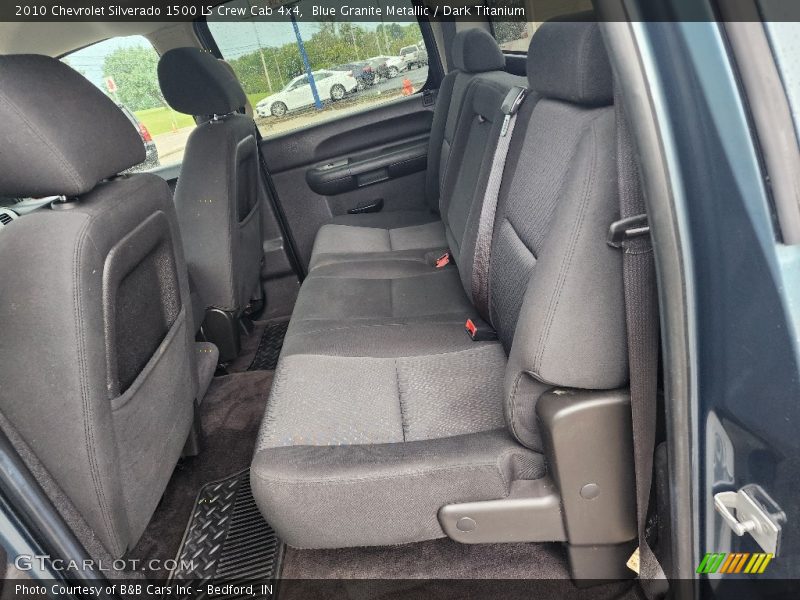 Blue Granite Metallic / Dark Titanium 2010 Chevrolet Silverado 1500 LS Crew Cab 4x4