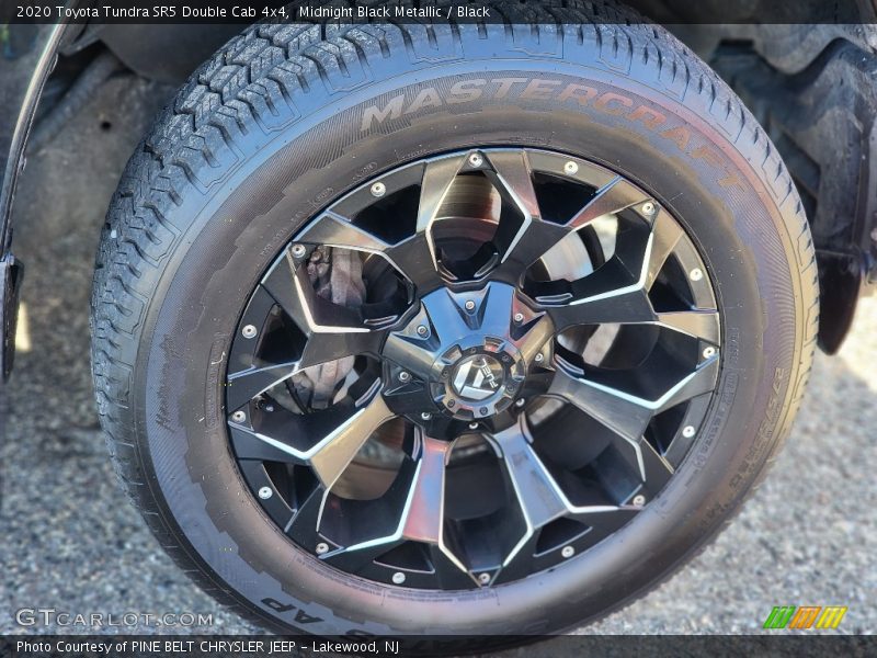 Midnight Black Metallic / Black 2020 Toyota Tundra SR5 Double Cab 4x4