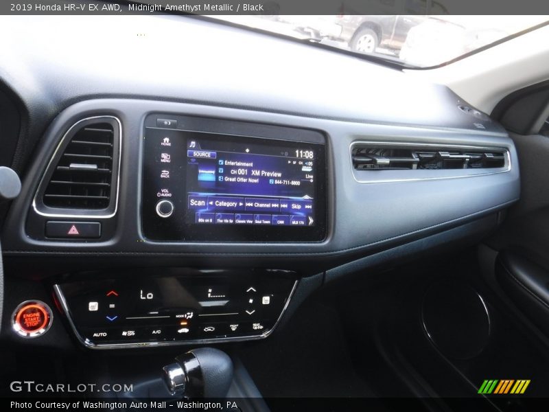 Midnight Amethyst Metallic / Black 2019 Honda HR-V EX AWD