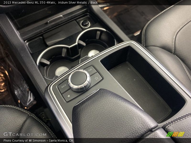 Iridium Silver Metallic / Black 2013 Mercedes-Benz ML 350 4Matic
