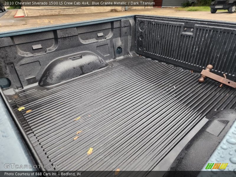 Blue Granite Metallic / Dark Titanium 2010 Chevrolet Silverado 1500 LS Crew Cab 4x4