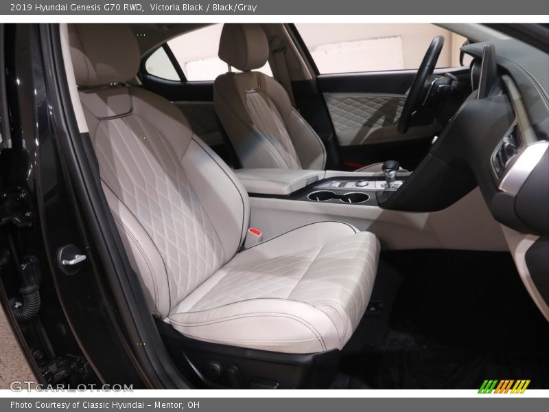 Front Seat of 2019 Genesis G70 RWD