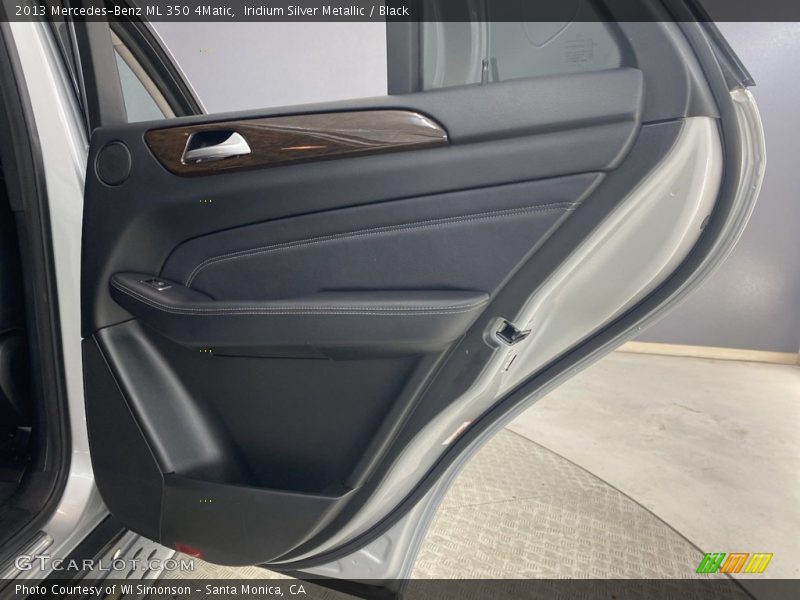 Iridium Silver Metallic / Black 2013 Mercedes-Benz ML 350 4Matic