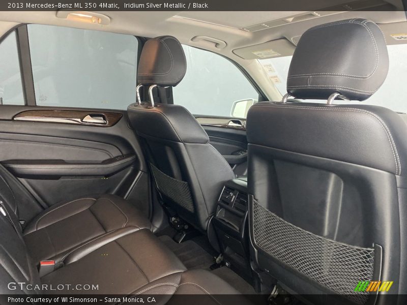 Iridium Silver Metallic / Black 2013 Mercedes-Benz ML 350 4Matic