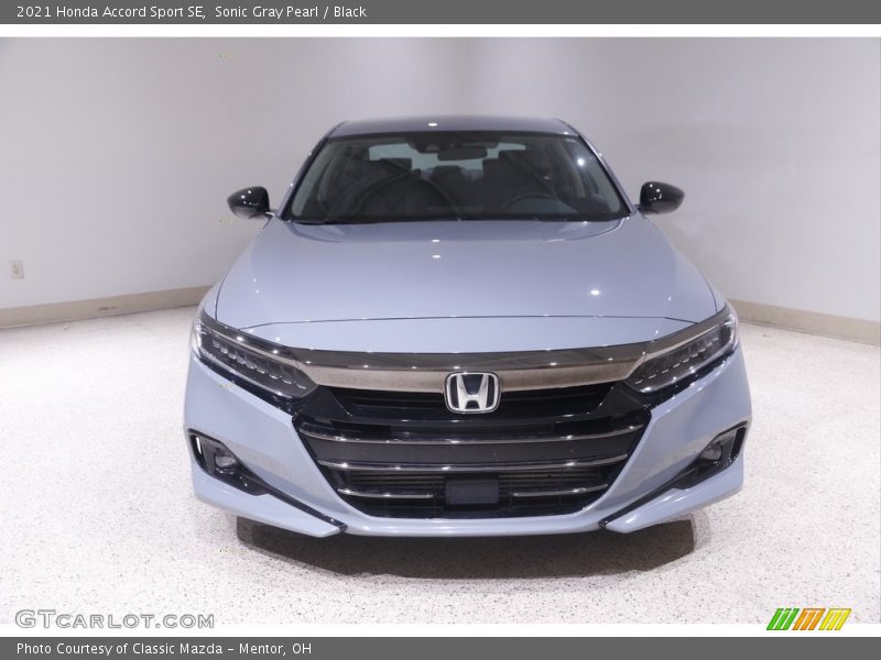 Sonic Gray Pearl / Black 2021 Honda Accord Sport SE