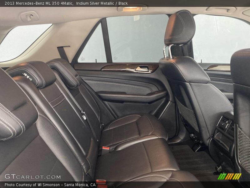 Iridium Silver Metallic / Black 2013 Mercedes-Benz ML 350 4Matic