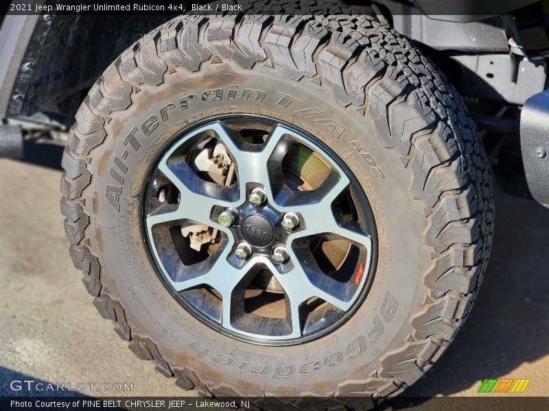 Black / Black 2021 Jeep Wrangler Unlimited Rubicon 4x4