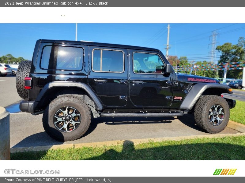 Black / Black 2021 Jeep Wrangler Unlimited Rubicon 4x4