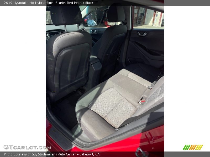Scarlet Red Pearl / Black 2019 Hyundai Ioniq Hybrid Blue