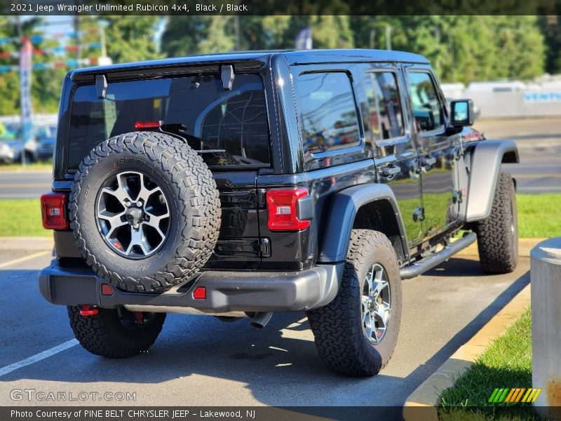 Black / Black 2021 Jeep Wrangler Unlimited Rubicon 4x4