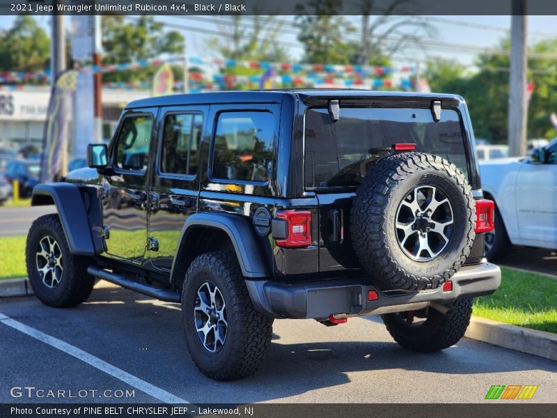 Black / Black 2021 Jeep Wrangler Unlimited Rubicon 4x4