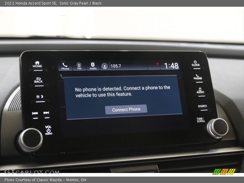 Sonic Gray Pearl / Black 2021 Honda Accord Sport SE
