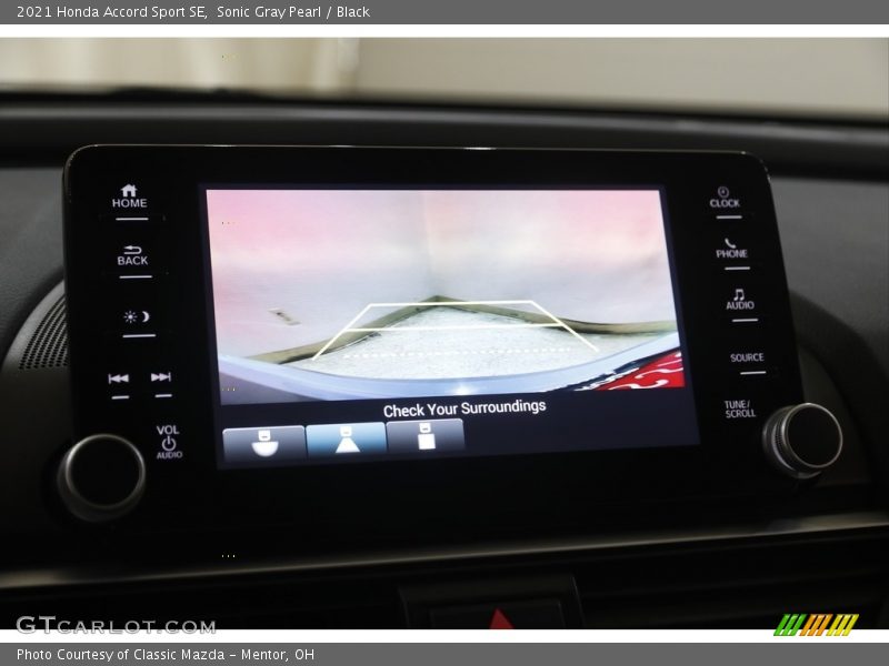 Sonic Gray Pearl / Black 2021 Honda Accord Sport SE