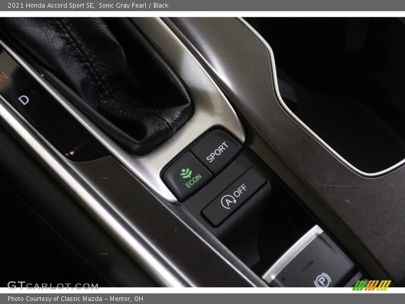 Sonic Gray Pearl / Black 2021 Honda Accord Sport SE