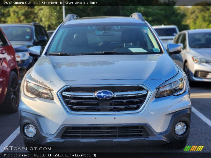 Ice Silver Metallic / Black 2018 Subaru Outback 2.5i Limited