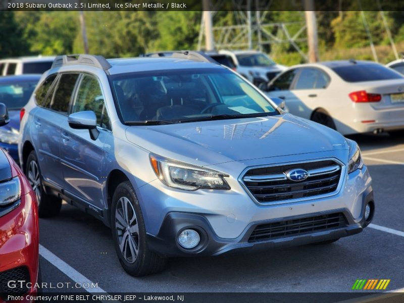 Ice Silver Metallic / Black 2018 Subaru Outback 2.5i Limited