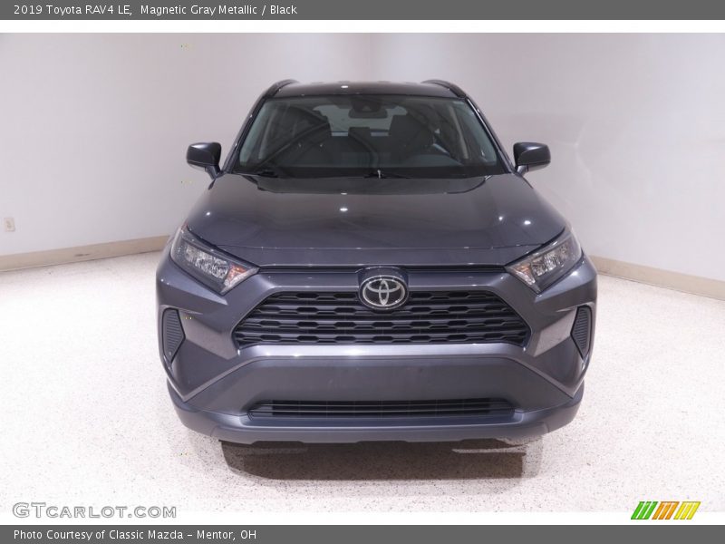 Magnetic Gray Metallic / Black 2019 Toyota RAV4 LE