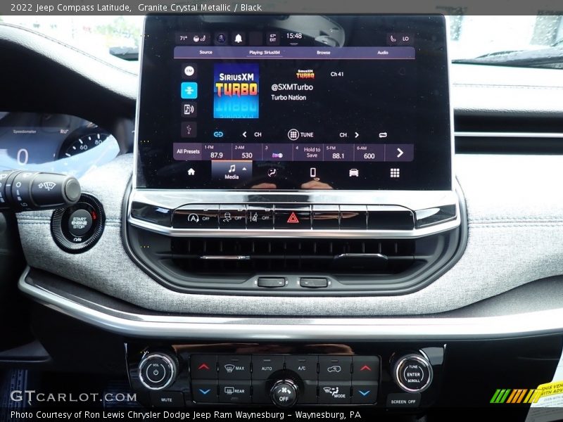 Granite Crystal Metallic / Black 2022 Jeep Compass Latitude