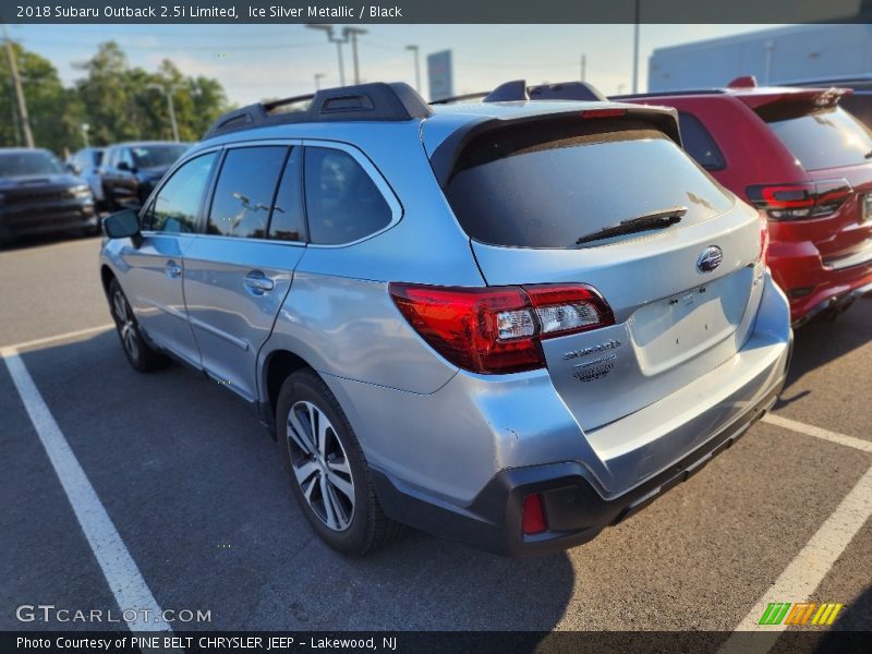 Ice Silver Metallic / Black 2018 Subaru Outback 2.5i Limited