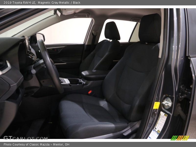 Magnetic Gray Metallic / Black 2019 Toyota RAV4 LE