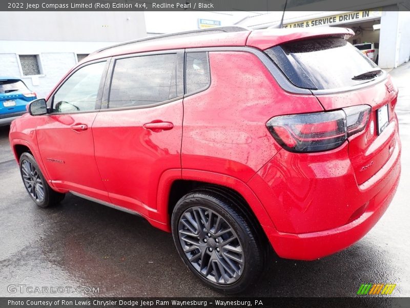 Redline Pearl / Black 2022 Jeep Compass Limited (Red) Edition 4x4