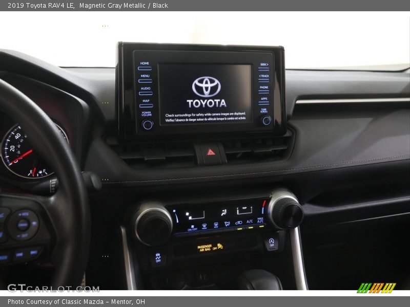 Magnetic Gray Metallic / Black 2019 Toyota RAV4 LE