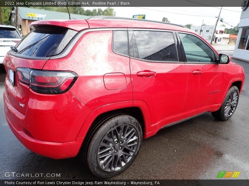 Redline Pearl / Black 2022 Jeep Compass Limited (Red) Edition 4x4