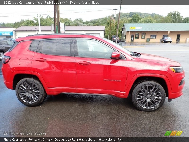 Redline Pearl / Black 2022 Jeep Compass Limited (Red) Edition 4x4