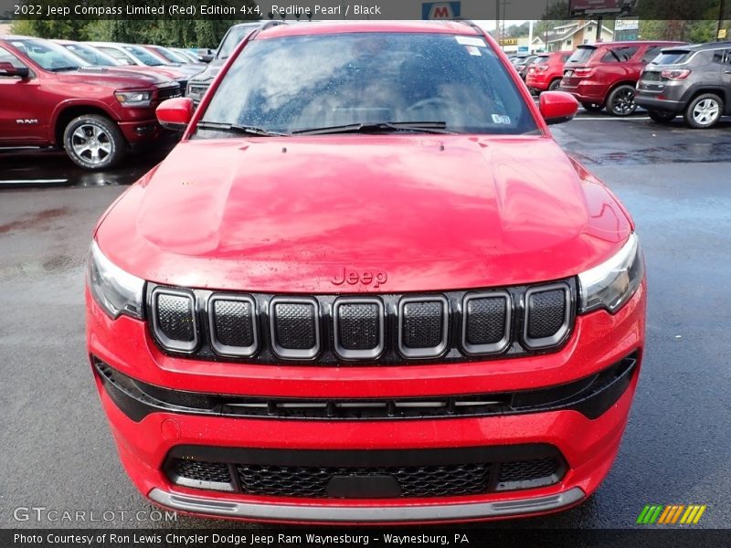 Redline Pearl / Black 2022 Jeep Compass Limited (Red) Edition 4x4