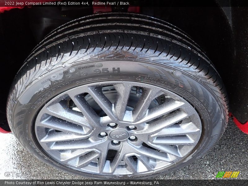 Redline Pearl / Black 2022 Jeep Compass Limited (Red) Edition 4x4