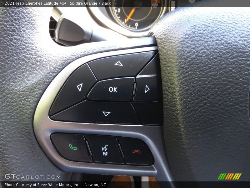 Spitfire Orange / Black 2021 Jeep Cherokee Latitude 4x4