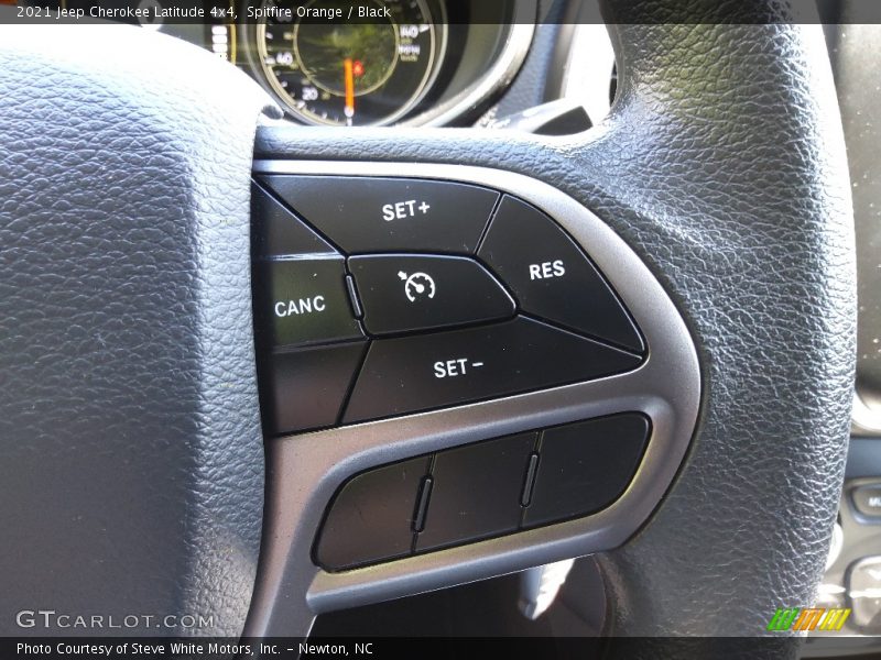 Spitfire Orange / Black 2021 Jeep Cherokee Latitude 4x4