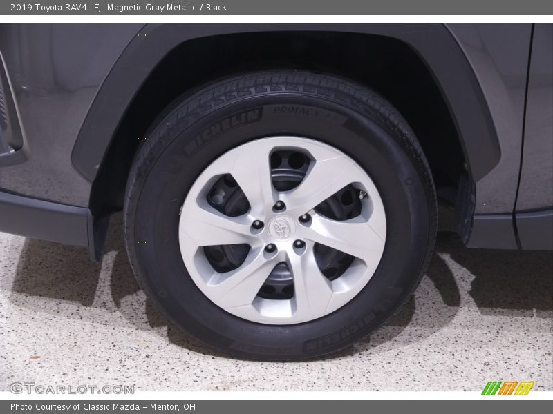 Magnetic Gray Metallic / Black 2019 Toyota RAV4 LE