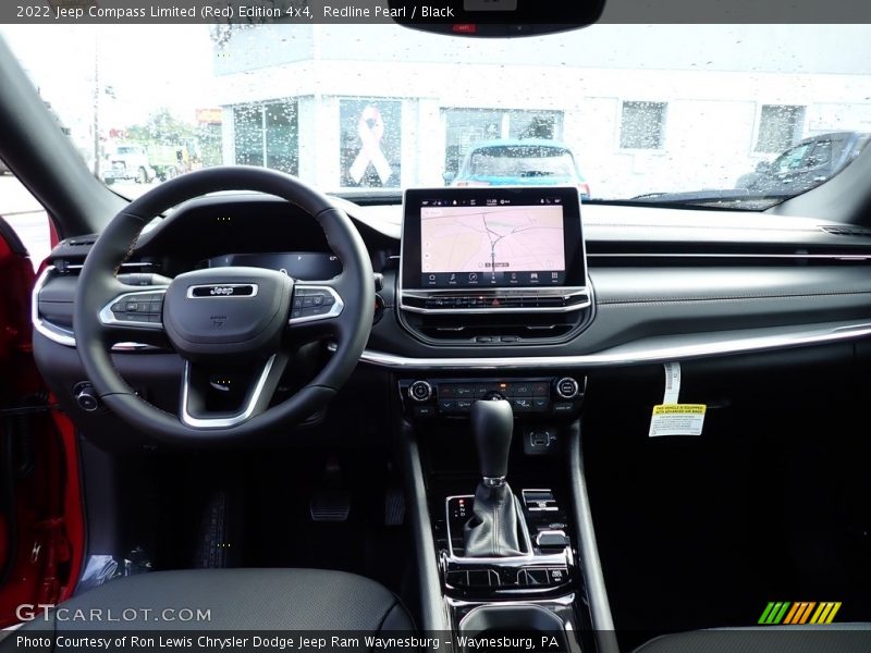 Redline Pearl / Black 2022 Jeep Compass Limited (Red) Edition 4x4