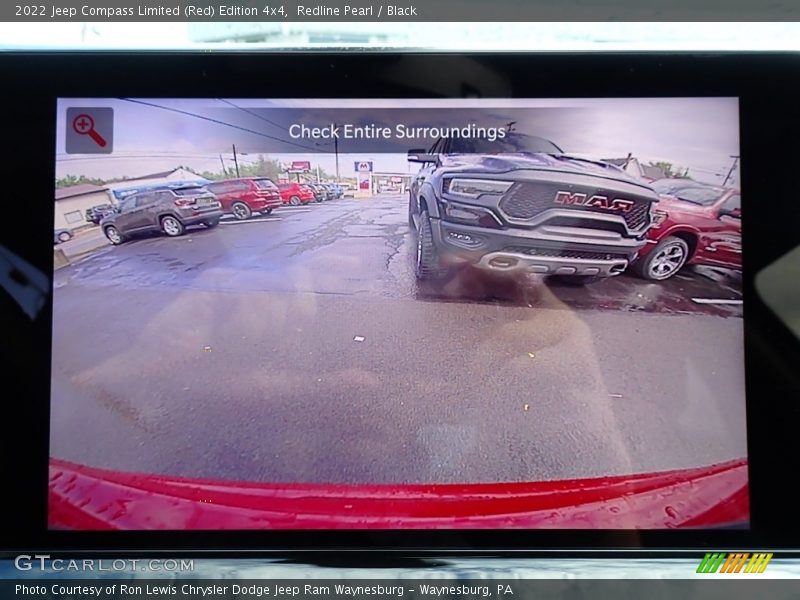 Redline Pearl / Black 2022 Jeep Compass Limited (Red) Edition 4x4