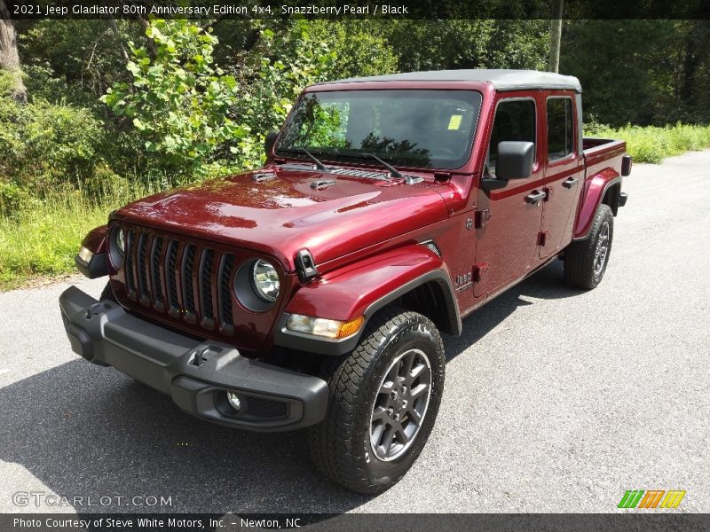 Snazzberry Pearl / Black 2021 Jeep Gladiator 80th Anniversary Edition 4x4
