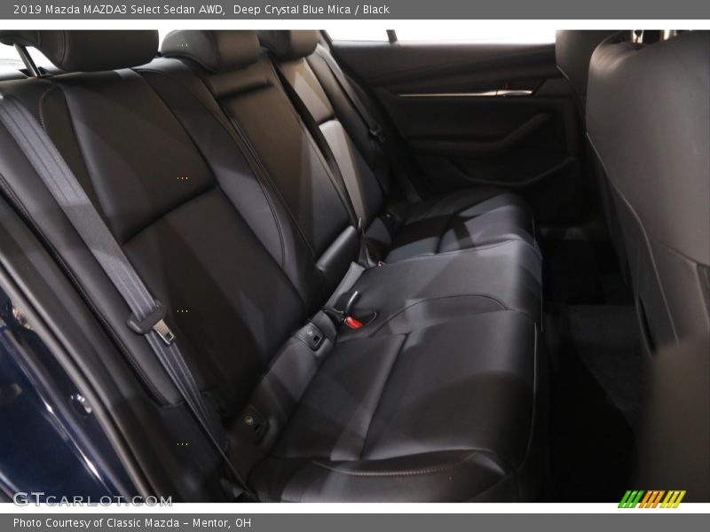 Rear Seat of 2019 MAZDA3 Select Sedan AWD