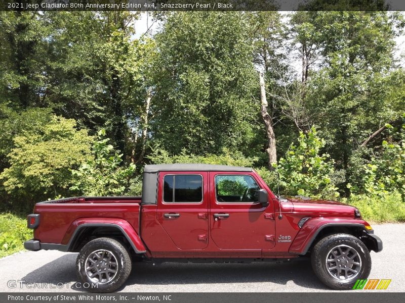  2021 Gladiator 80th Anniversary Edition 4x4 Snazzberry Pearl