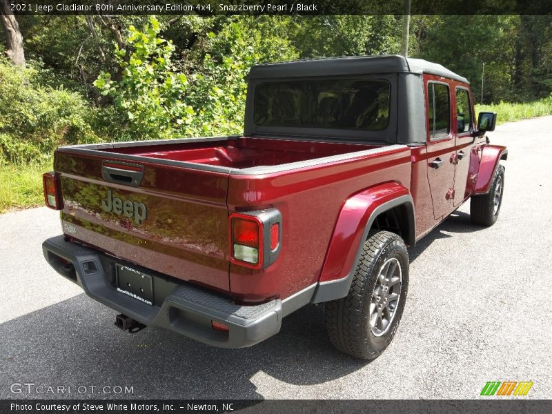 Snazzberry Pearl / Black 2021 Jeep Gladiator 80th Anniversary Edition 4x4