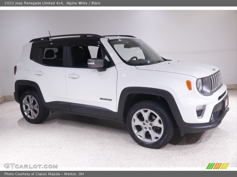 Alpine White / Black 2020 Jeep Renegade Limited 4x4