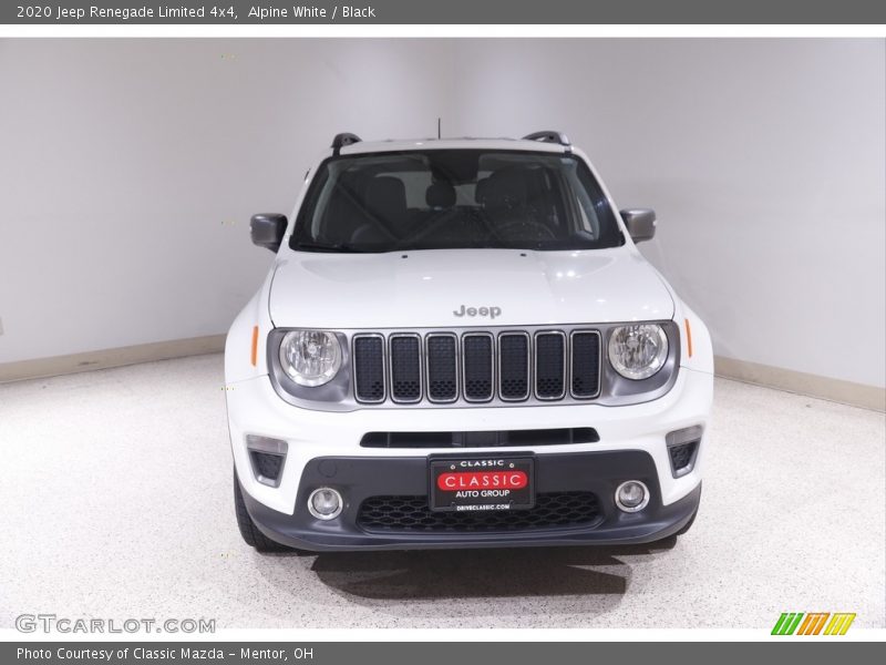Alpine White / Black 2020 Jeep Renegade Limited 4x4