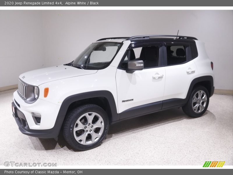Alpine White / Black 2020 Jeep Renegade Limited 4x4