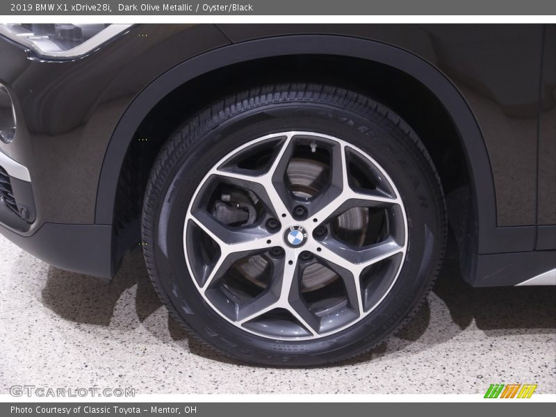 Dark Olive Metallic / Oyster/Black 2019 BMW X1 xDrive28i
