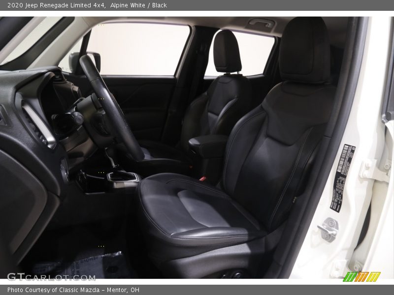 Alpine White / Black 2020 Jeep Renegade Limited 4x4