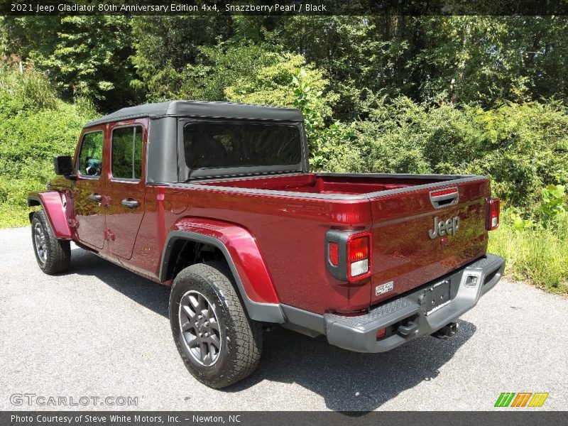 Snazzberry Pearl / Black 2021 Jeep Gladiator 80th Anniversary Edition 4x4