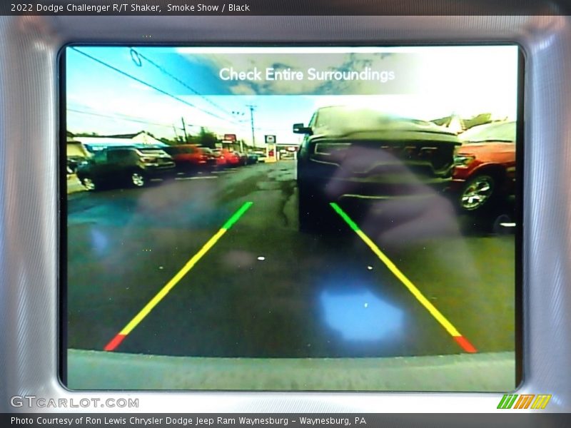 Smoke Show / Black 2022 Dodge Challenger R/T Shaker
