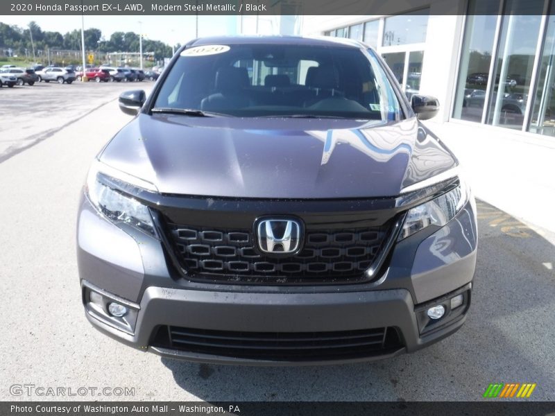 Modern Steel Metallic / Black 2020 Honda Passport EX-L AWD