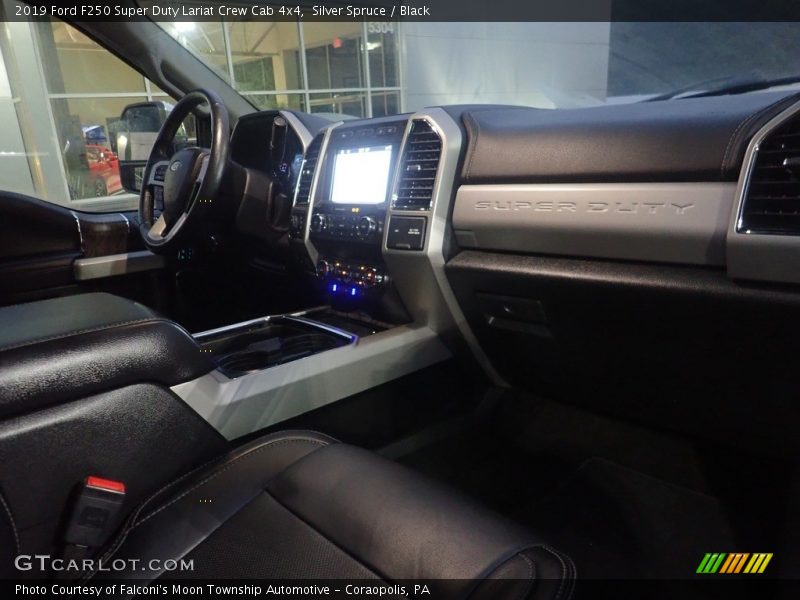 Silver Spruce / Black 2019 Ford F250 Super Duty Lariat Crew Cab 4x4
