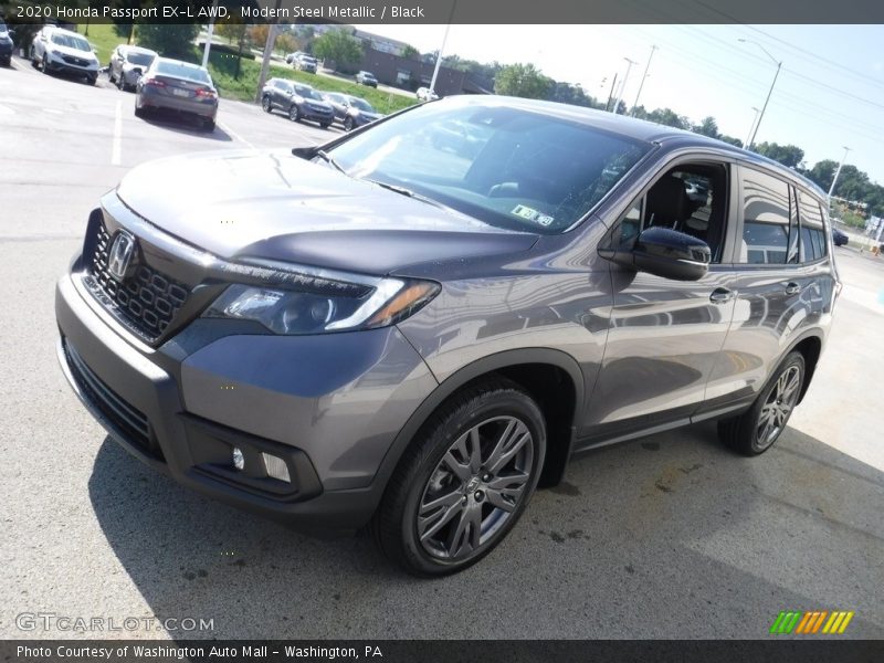 Modern Steel Metallic / Black 2020 Honda Passport EX-L AWD